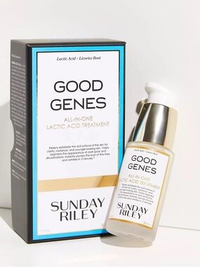 SUNDAY RILEY Good Genes All-In-One AHA Lactic Acid Treatment 30ml/1 oz BRAND NEW